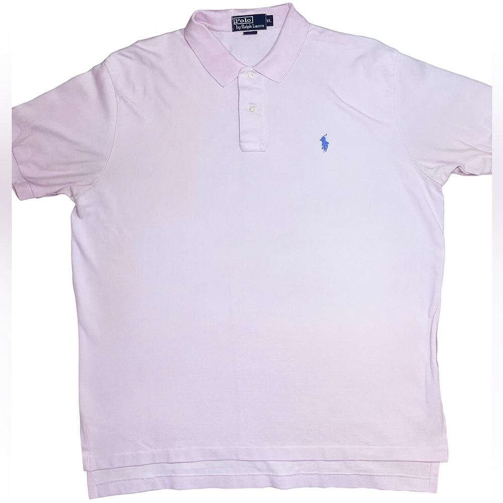 Polo by Ralph Lauren Classic Pink Polo Shirt (XL)